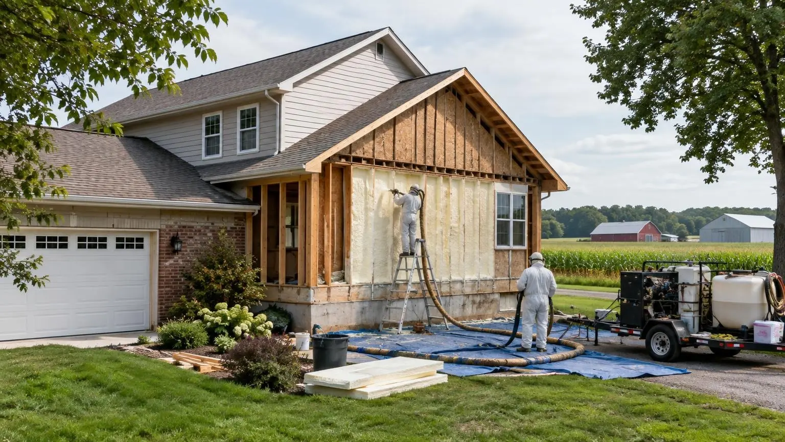 Spray Foam Insulation in Greenwood, IN